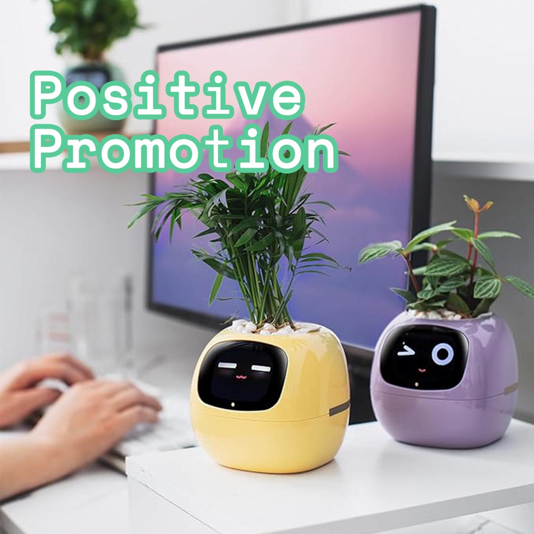 Smart planter robot promoting-plants robot