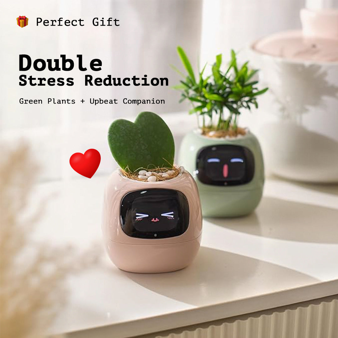 Smart planter robot peace-plants robot